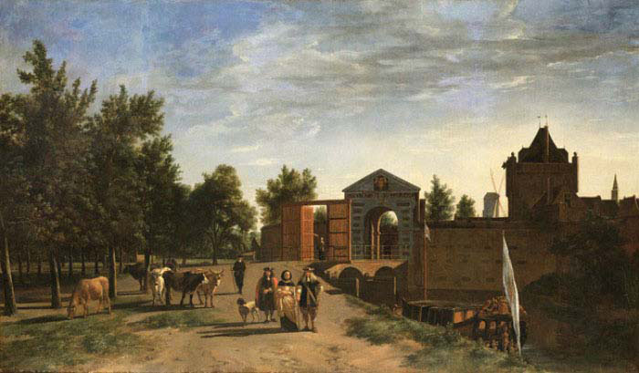 The Zijlpoort in Haarlem